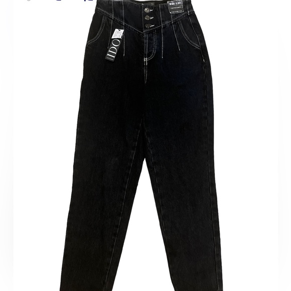 NWT TOPSHOP High Waisted Jeans Size 4 - Picture 1 of 4